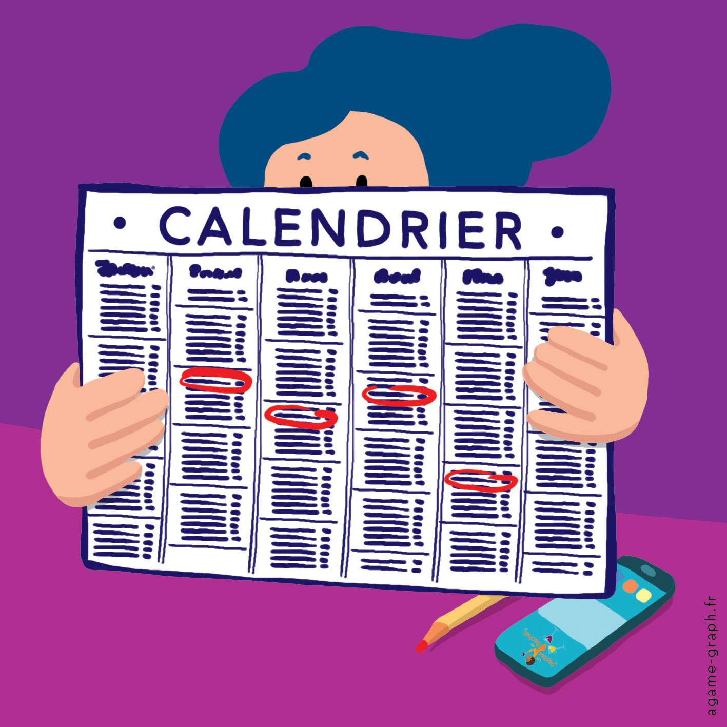 2.calendrier